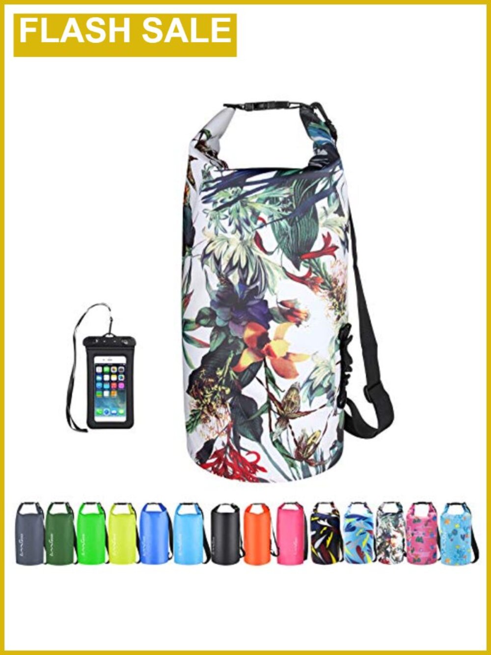 Waterproof Dry Bag Backpack 500D PVC Tarpaulin 40L/30L/20L/10L/5L Kayaking